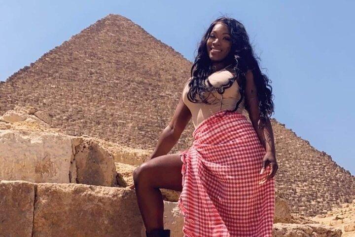 Increíble y lo mejor de la excursión de medio día a las pirámides de Giza y la Esfinge desde El Cairo