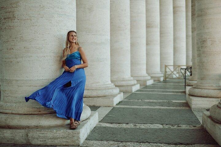 Sesión de fotos profesional en Roma.