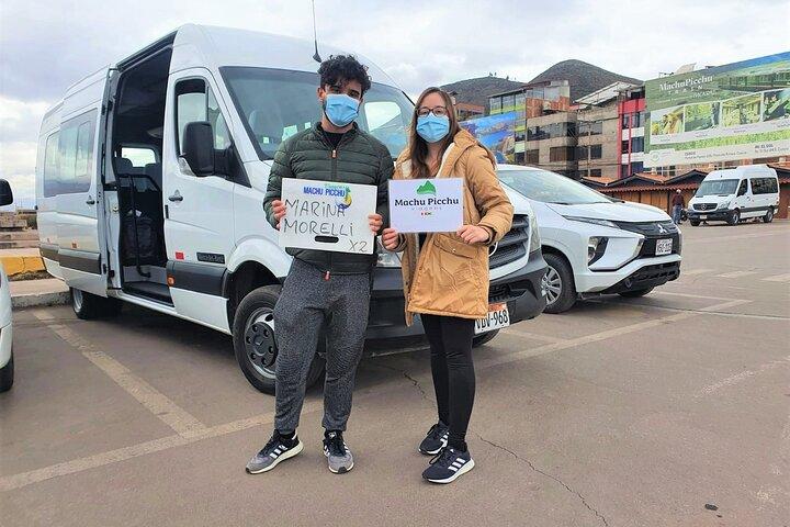 Traslado privado del Aeropuerto a hoteles céntricos de Cusco