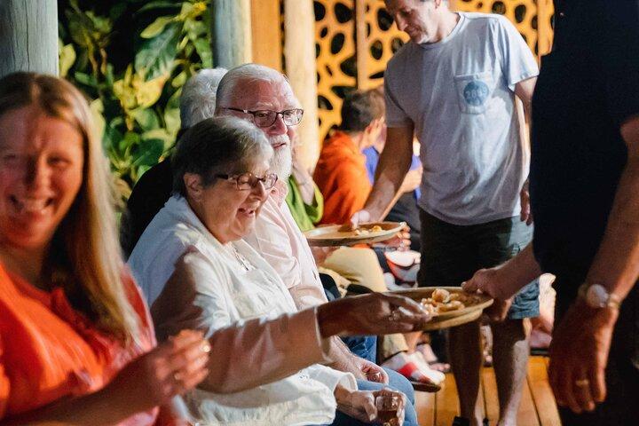 Cena progressiva dell'isola della Norfolk alle case dell'isola