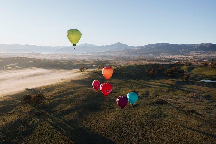Sunrise Mansfield Heteluchtballonvlucht met GoPro Foto