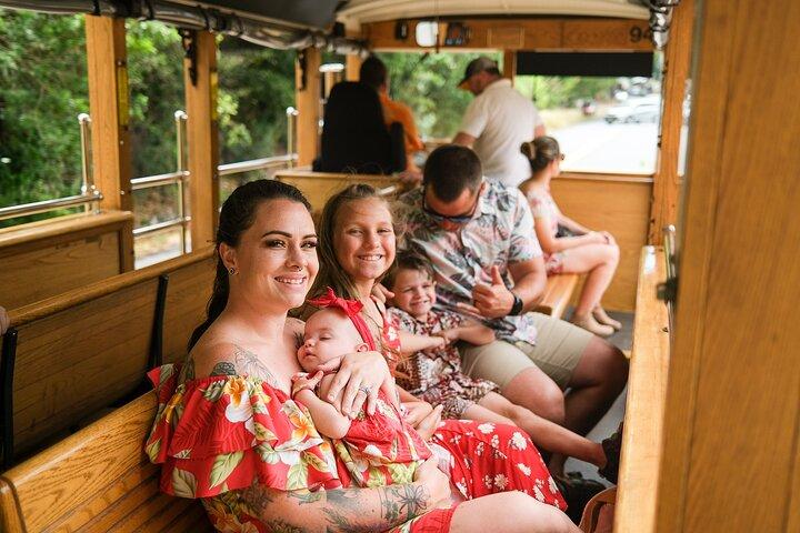 Hoppa på hoppa av-rundtur i Honolulu med Waikiki Trolley