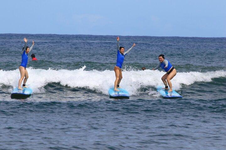 Aulas de surf em grupo para iniciantes na costa norte de Oahu