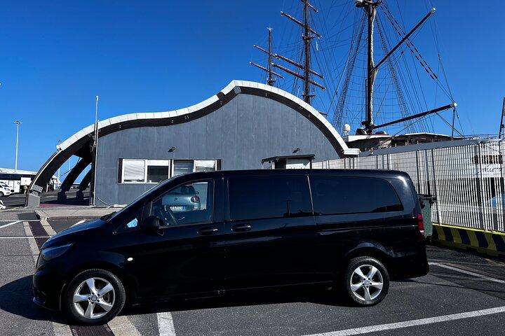 Serviço de transporte compartilhado do Porto de Civitavecchia para o Aeroporto de Roma ou Fiumicino
