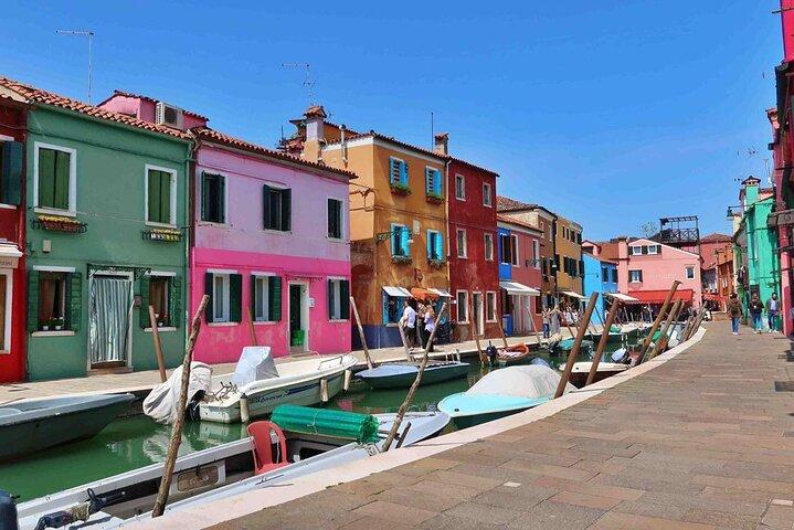 Von Punta Sabbioni: Murano und Burano + Venedig am Nachmittag