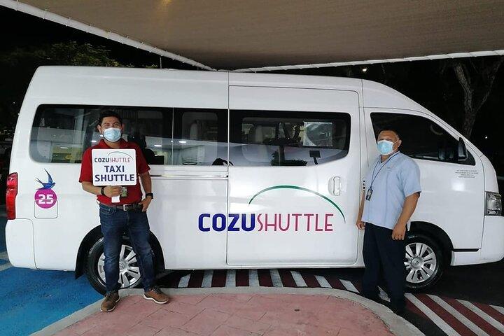 Transporte privado do aeroporto interno de Cozumel para hotéis em Cozumel