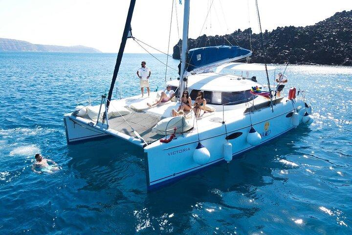 Sithonia: Catamaran Day Cruise – Explore Hidden Gems!