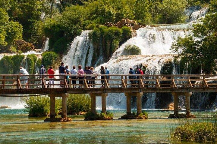 Krka Waterfalls tour with Boat Ride and Swimming in Skradin town