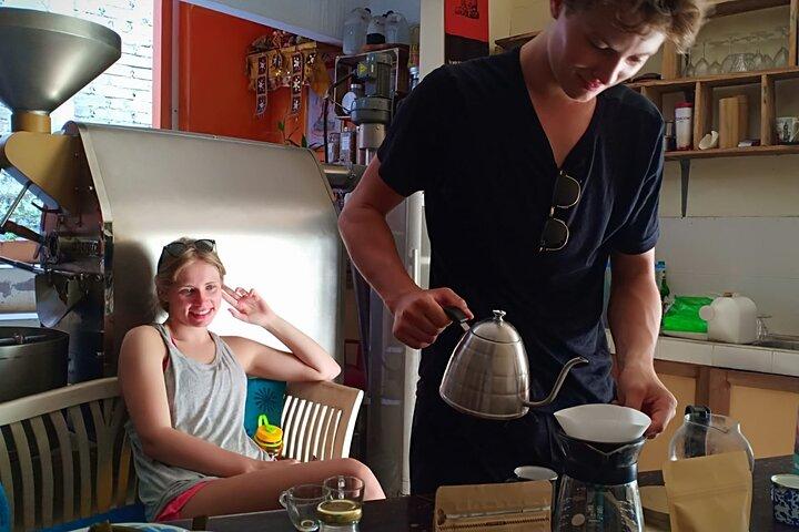 Voyage du café de Bali