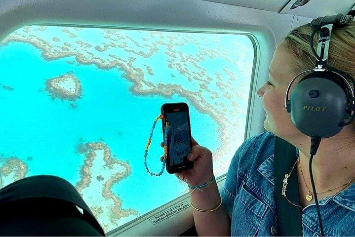 Fly-Raft-Paket: Whitehaven Beach, Schnorcheln und Rundflug