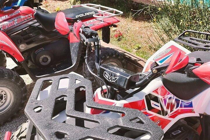2-timers privat Quad-tur i Spoleto