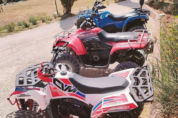 2-timers privat Quad-tur i Spoleto
