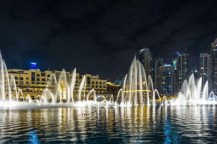 Tour della città di Dubai di notte con pick up & drop off da Dubai
