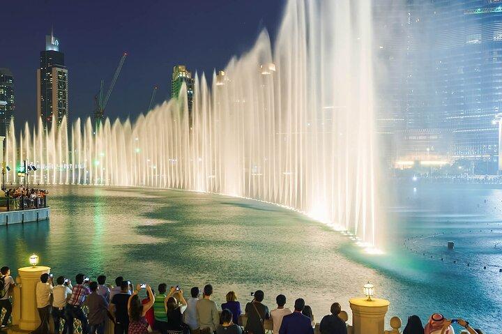 Tour della città di Dubai di notte con pick up & drop off da Dubai