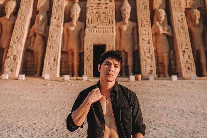 Abu Simbel från Aswan i Egypten - Privat rundtur (guide och överföringar ingår)