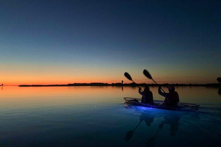 Shell Key Clear Kayak Zonsondergang & Glow Tours
