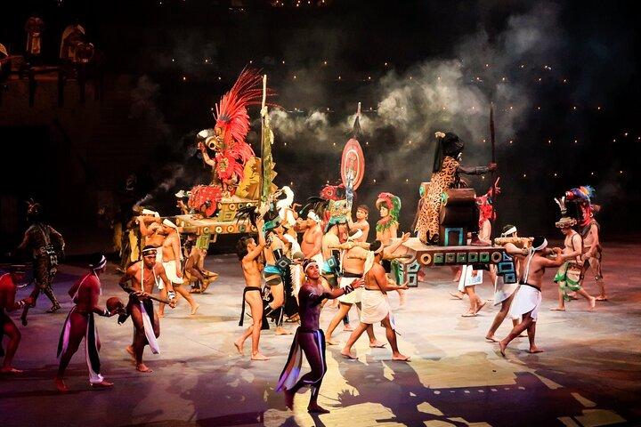 Parque Xcaret, Buffet y Espectáculo Nocturno! Ida y vuelta desde Cancún