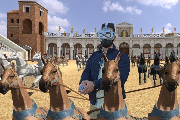 Roma : Circo Máximo Juego de Realidad Virtual cerca del Coliseo