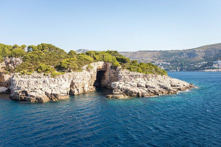 Caverna Azul e cavernas Discovery Dubrovnik - Excursão em grupo de barco