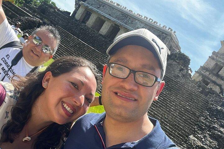 Sito di Palenque, nuotata nell'Agua Azul e nelle cascate Misol-Ha da Palenque