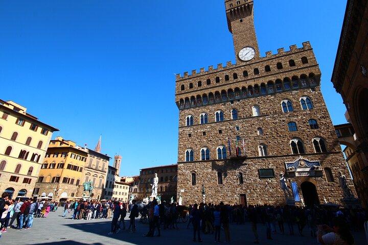 Florence uit Rome: Volledige dag kunst en winkelen, privétour