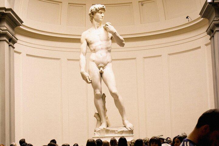 Florence uit Rome: Volledige dag kunst en winkelen, privétour