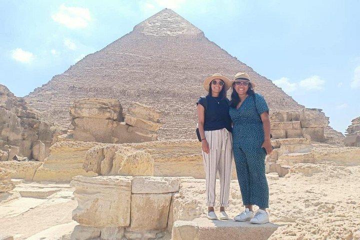 Private Giza Pyramid Sphinx Temple and Inside pyramid