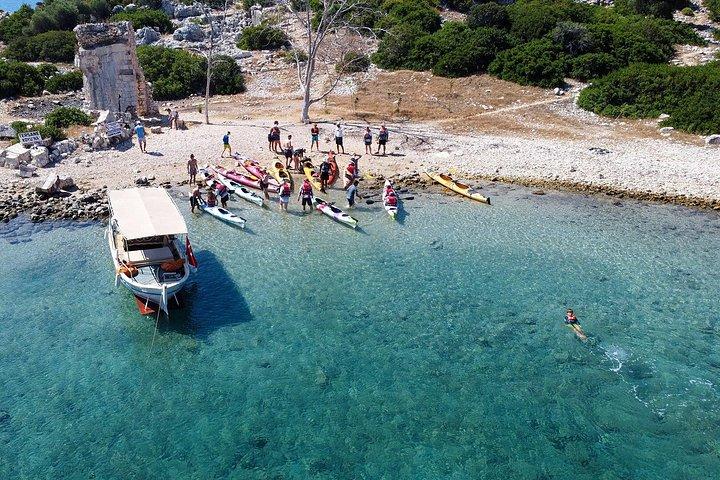 Kas: Guided Kekova Sea Kayaking Tour