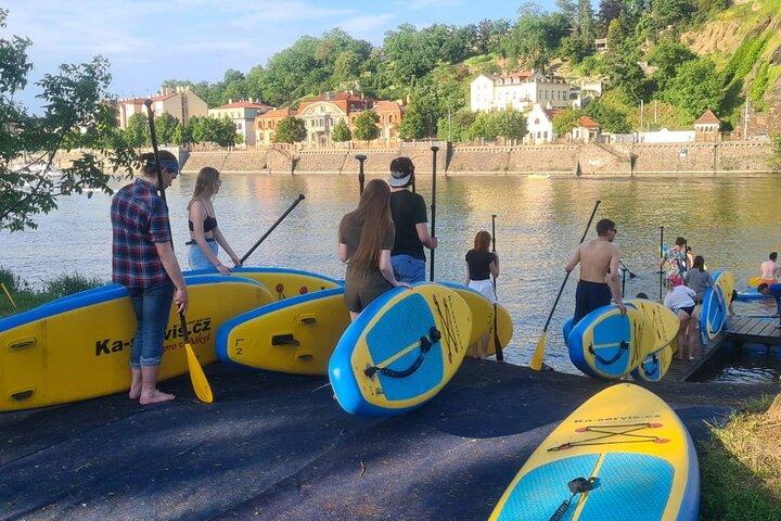 SUP - Paddleboard : Tour dans le centre de Prague