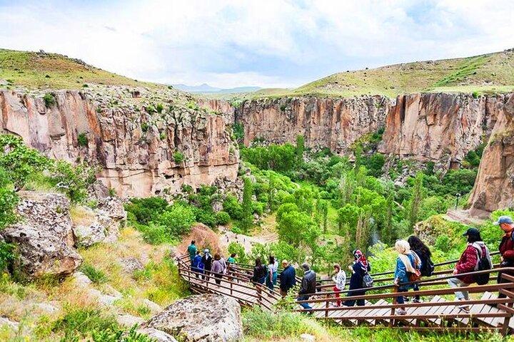 Cappadoce: Visite verte d'une journée avec déjeuner et billets