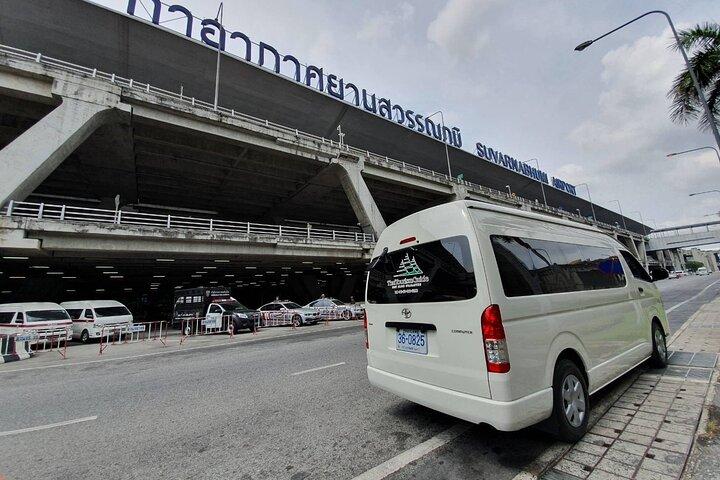 Traslado privado del hotel al aeropuerto de Bangkok