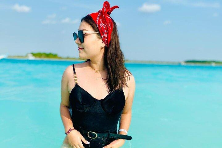 A melhor experiência na 7 Colors Lagoon - Bacalar Pontão Tour da Riviera Maya