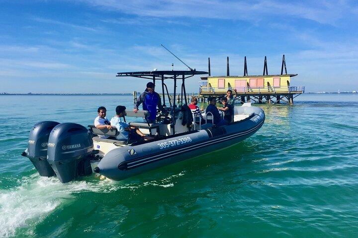 Miami Small Group Bootstour: Geschichte, Tierwelt und Stiltsville