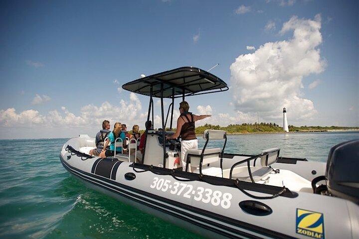 Miami Small Group Bootstour: Geschichte, Tierwelt und Stiltsville