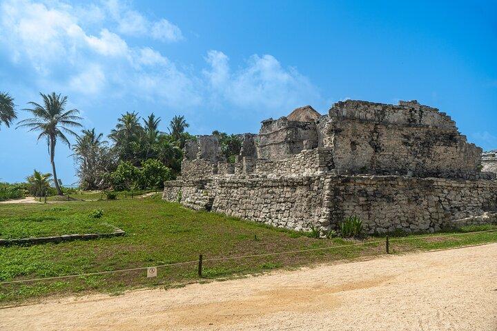 4x1：Coba、Cenote、Tulum、CancunからのPlaya del Carmenツアー