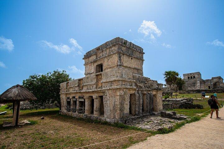 4x1：Coba、Cenote、Tulum、CancunからのPlaya del Carmenツアー