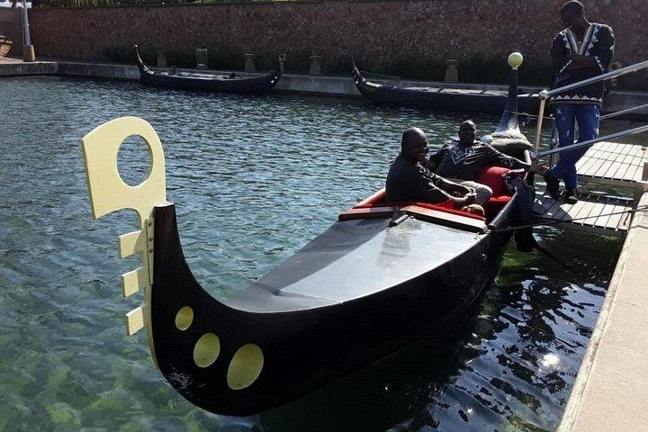 ダーバンポイントウォーターフロント運河のピクニックゴンドラボートライド