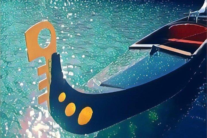 ダーバンポイントウォーターフロント運河のピクニックゴンドラボートライド