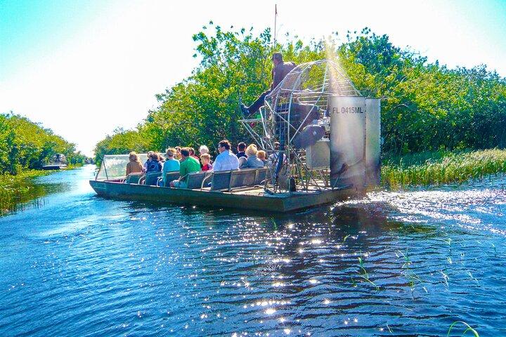 Everglades Airboat Safari Adventure med transport