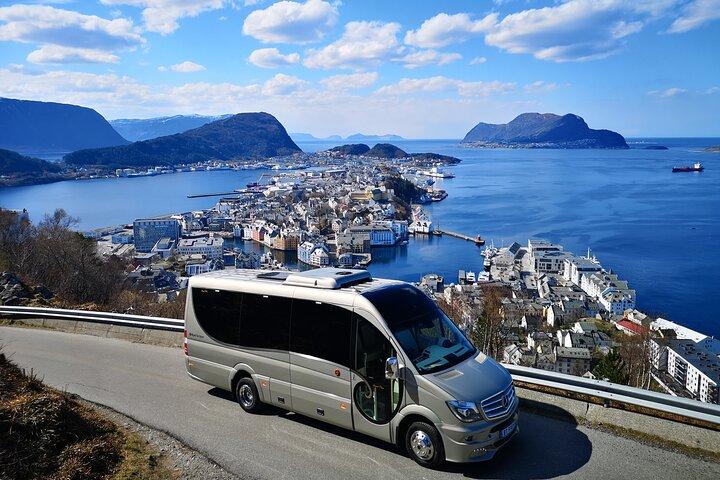 Ålesund Shore Excursion et 6 beaux arrêts phares minibus