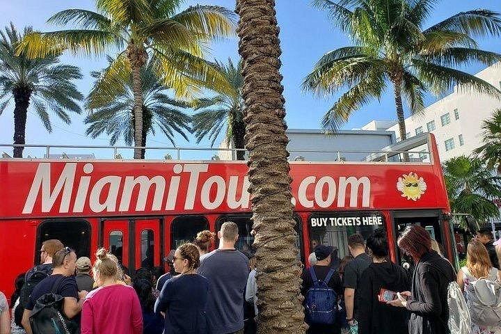 バスと観光クルーズでのマイアミ半日ツアー