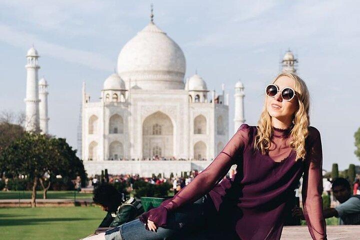 Desde Mumbai: Tour de lujo del Triángulo Dorado con vuelo y hoteles