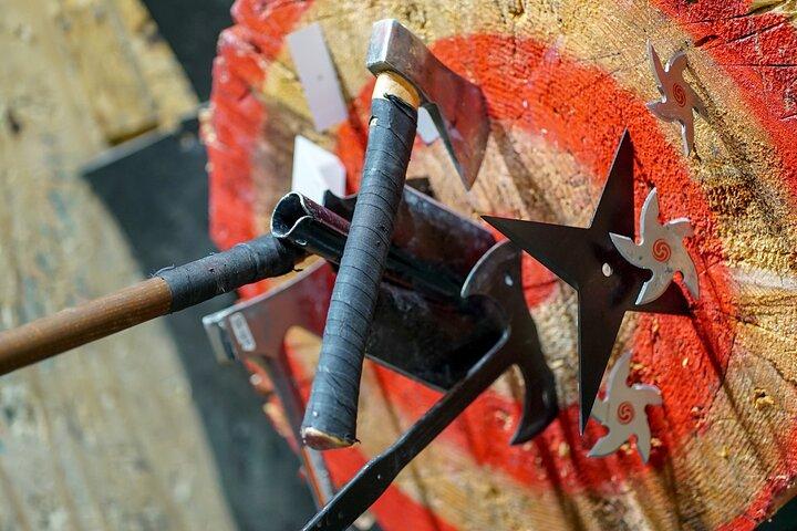 Fremont Street Axe Throwing : Scatena il tuo vichingo interiore