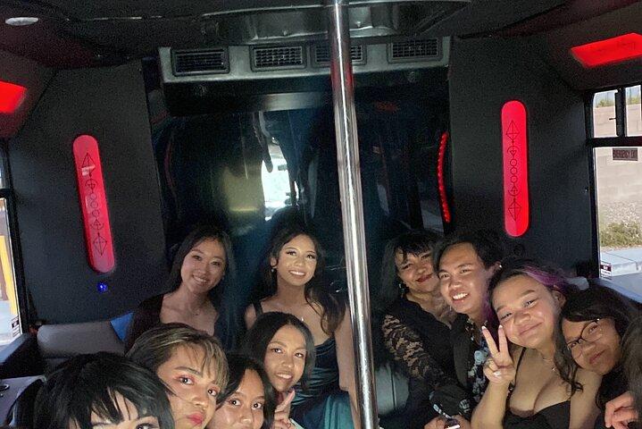 Tour in autobus per feste private a Las Vegas