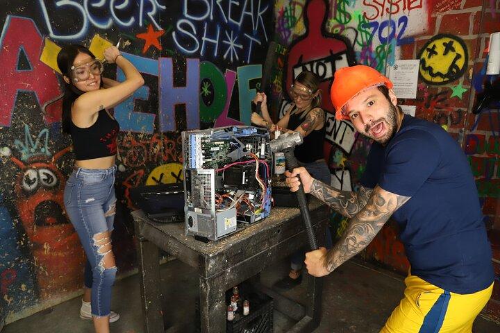 Fremont Street Smash Room : Esperienza Rage & Destroy