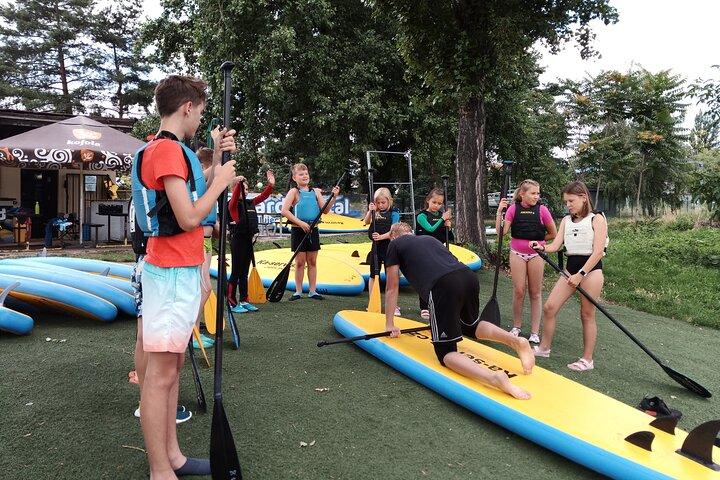 SUP - Paddleboard : Tour dans le centre de Prague