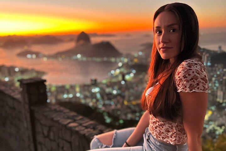 Tramonto al Cristo Redentore: Dona Marta, Scalinata Selarón e Parco Lage