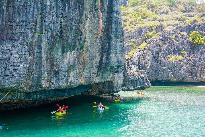 Parc marin d'Angthong - Excursion d'une journée en kayak