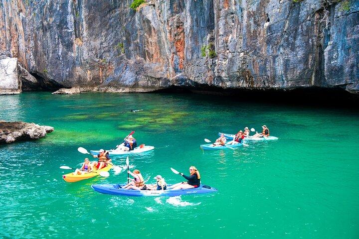 Parc marin d'Angthong - Excursion d'une journée en kayak