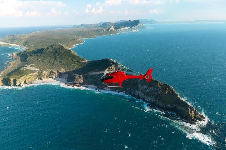 Cape Town Helicopter : Cape of Good Hope & Stellenbosch Wine Tour